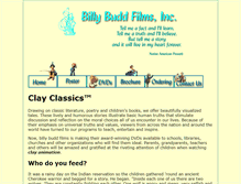 Tablet Screenshot of billybuddfilms.com
